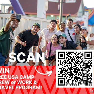Win Free USA Camp Crew or Work & Travel Program!